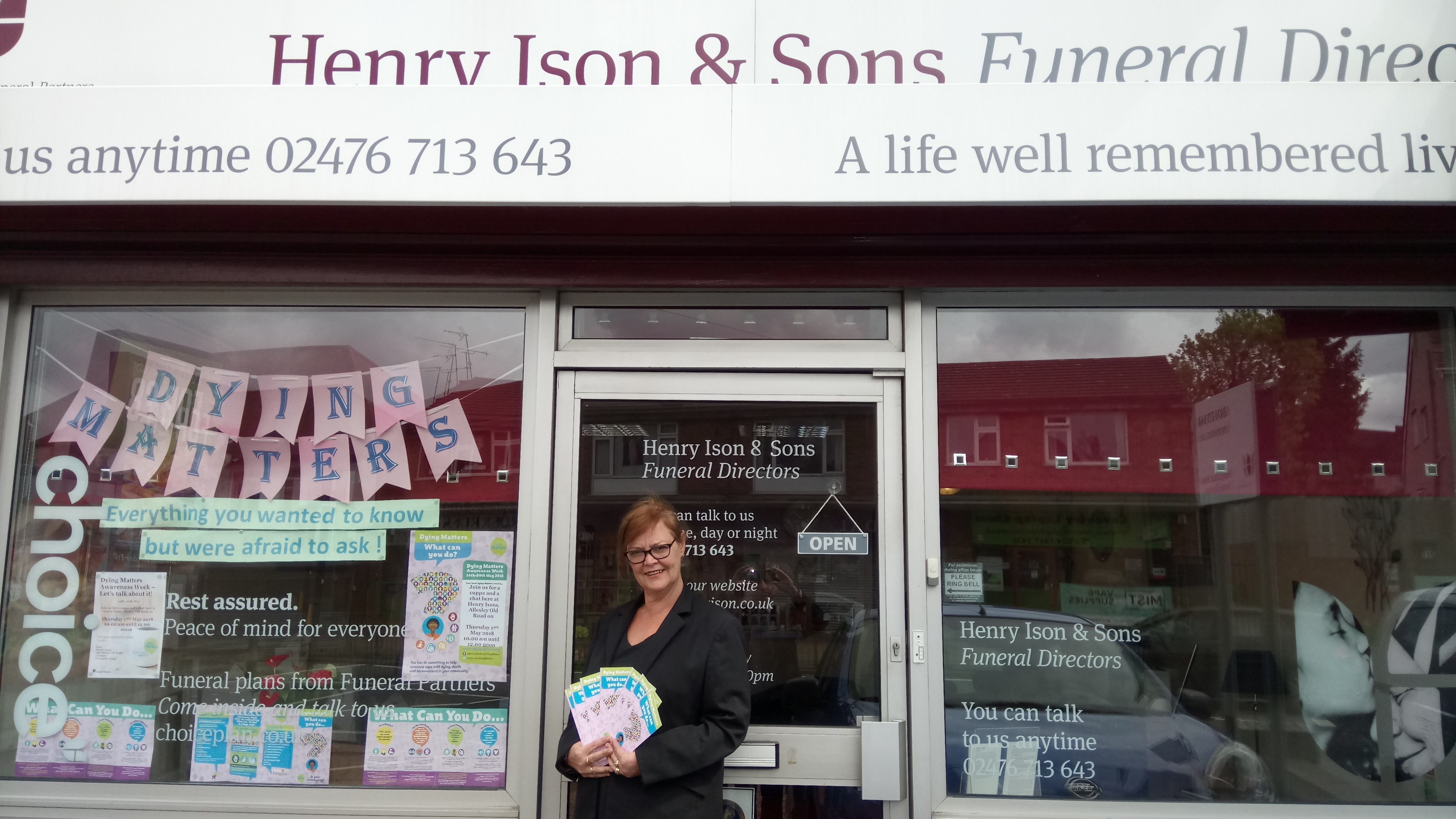 Henry Ison & Sons backs Dying Matters cause - Funeral Partners