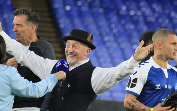 Former Crystal Palace manager Ian Holloway at Goals 4 GOSH