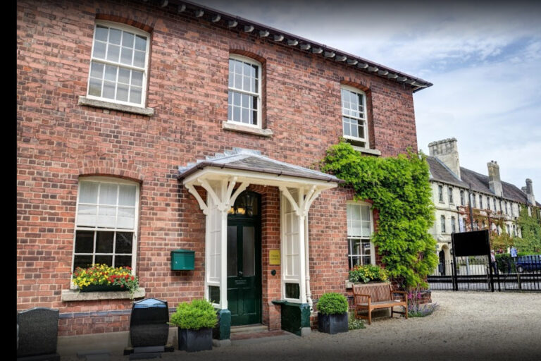 Front of Michael Gamble Funeral Directors in Stroud