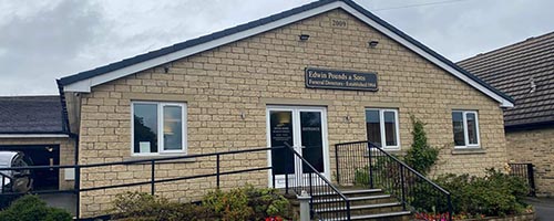 Front of Edwin Pounds & Sons in Bradford