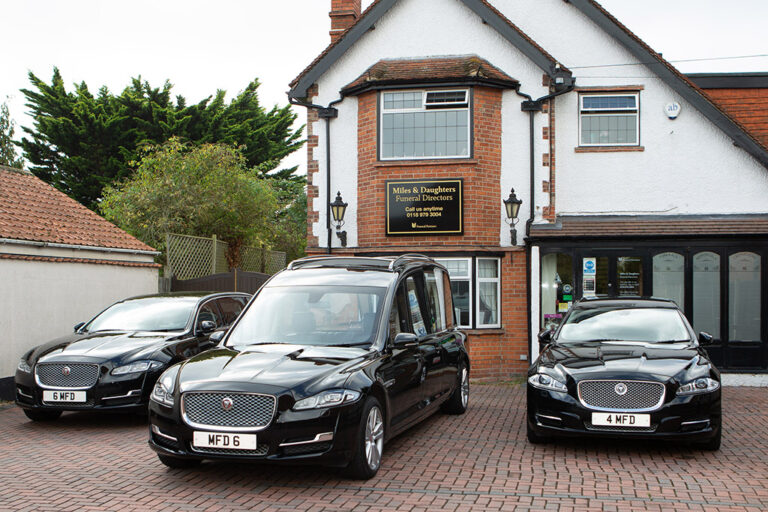 Front of Miles & Daughters Funeral Directors in Winnersh