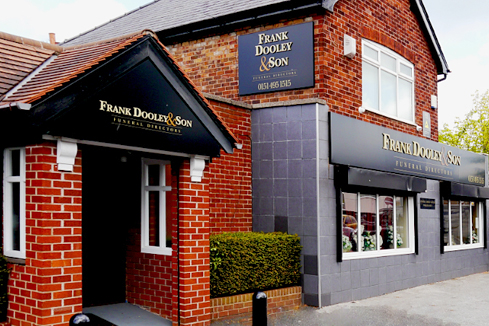 Front of Frank Dooley & Son Funeral Directors in Widnes