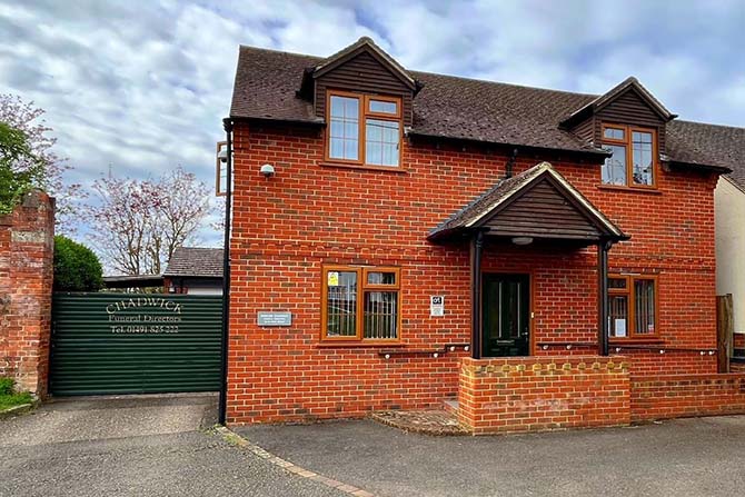 Front of Howard Chadwick Funeral Directors